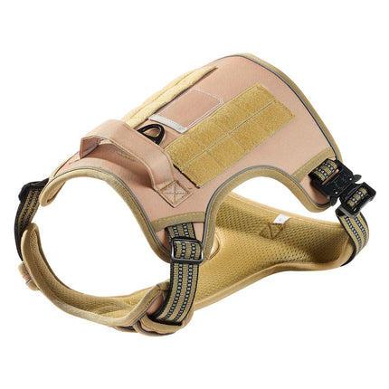Dog Harness For Large Dogs No Pull Tactical Adjustable Pet Vest - petpexi.com