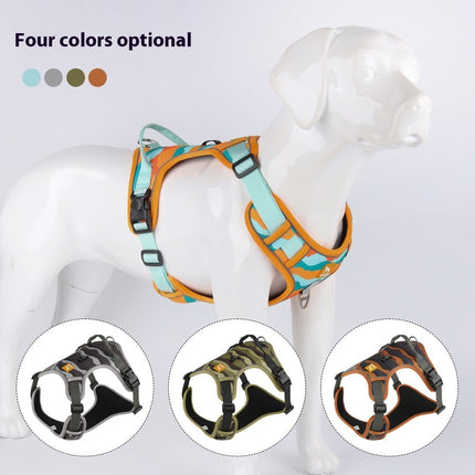 Dog Chest and Back Reflective Commuter Hand Holding Rope – Safety Harness for Dogs | Petpexi