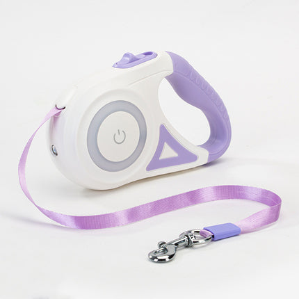 Retractable Dog Leash & Collar Set – Automatic Lock, Telescopic Pet Traction Rope | Petpexi