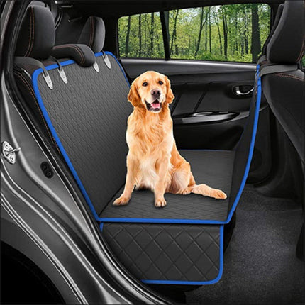 Dog Car Seat Cover with Mesh Window – Waterproof Rear Car Mat with Zippers – Available at Petpexi – Fast & Free Shipping in USA

