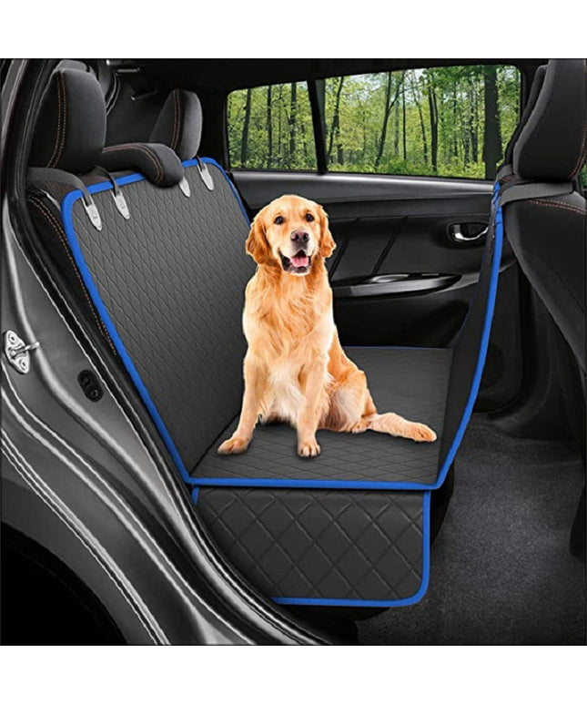 Dog Car Seat Cover with Mesh Window – Waterproof Rear Car Mat with Zippers – Available at Petpexi – Fast & Free Shipping in USA

