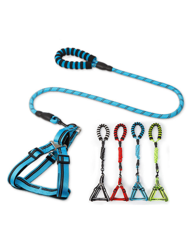 Dog Leash & Chest Harness – Adjustable Pet Harness for Dogs | Petpexi