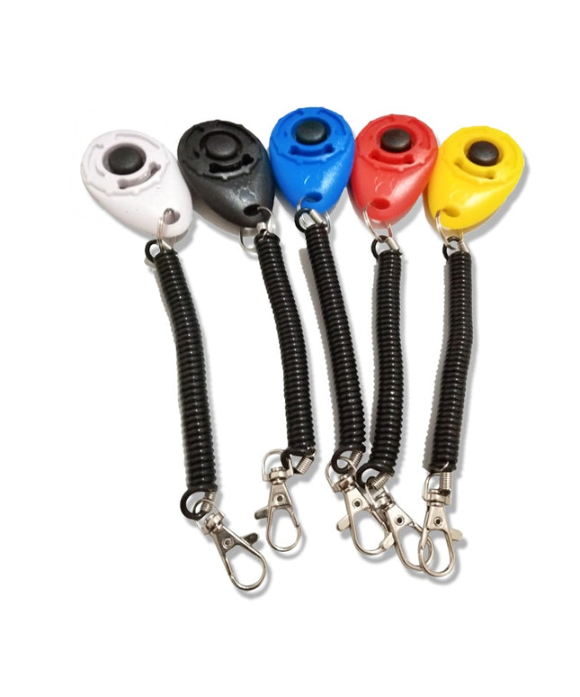 Dog training clicker tool for positive reinforcement – durable and easy to use – available at www.petpexi.com with free USA shipping

