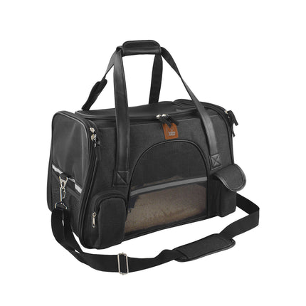 Breathable and secure dog car seat travel carrier from Petpexi – Small size, Oxford cloth, perfect for car rides – Free USA shipping

