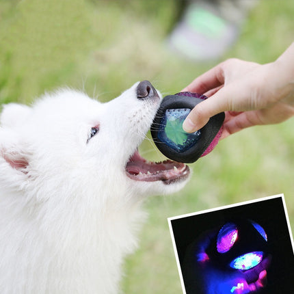 Durable Dog Bite Resistant Ball Sound Bite Toy with luminous effects from www.petpexi.com
