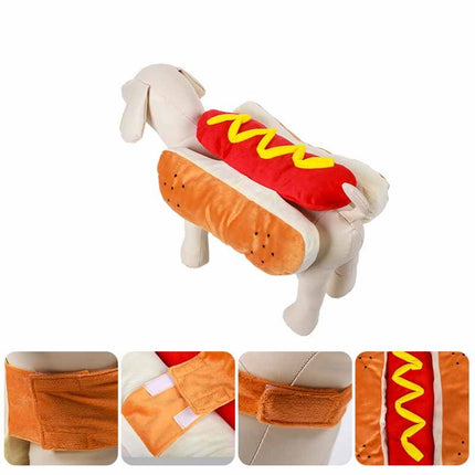 Funny Hot Dog Halloween Costume for Dogs | Petpexi