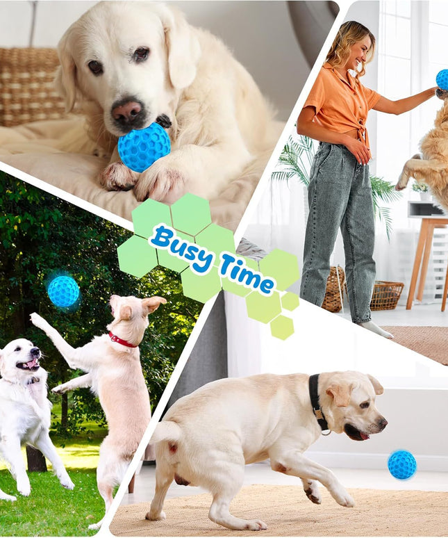 Squeaky Dog Toys and Indestructible Dog Balls for Aggressive Chewers