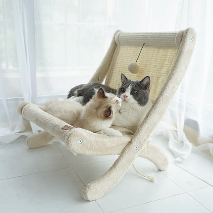 Pet Cat Sofa Bed Sunbathing Chair – Cozy Reclining Cat Lounger | PetPexi
