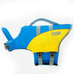 Blue And Yellow Stitching / L
