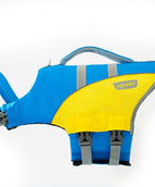 Blue And Yellow Stitching
