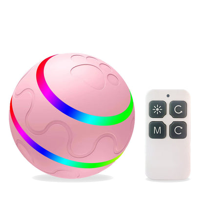 Pet New Cat Wicked Ball Toy - Intelligent USB Self-Rotating Interactive Cat Ball