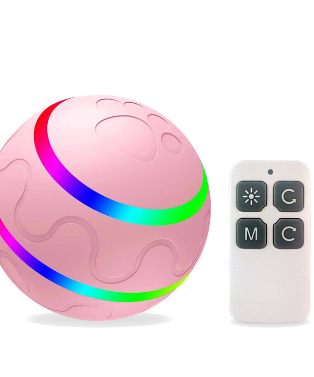 Pet New Cat Wicked Ball Toy - Intelligent USB Self-Rotating Interactive Cat Ball