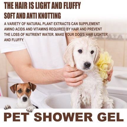 Dog Shampoo Shower Gel Deodorant 30ml – Moisturizing & Itch Relief | Petpexi