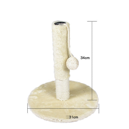 Cat Climbing Frame Litter Tree with Integrated Grab – Solid Wood Stylish Design | Petpexi