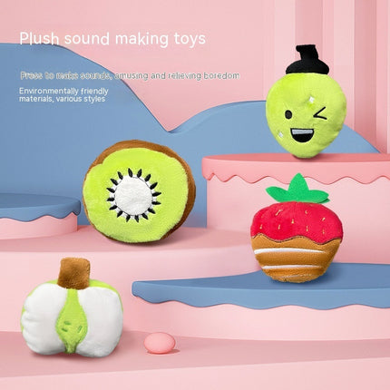 Strawberry Chocolate Dog Toy – Durable Plush Squeaky & Interactive Pet Toy | www.petpexi.com