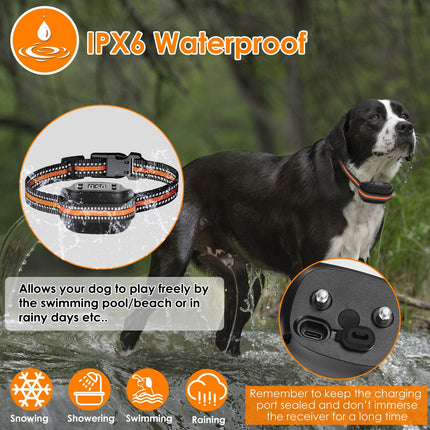 2-in-1 Dog GPS Fence Tracker – Wireless GPS Dog Collar with 2887FT Radius & IPX6 Waterproof | petpexi.com