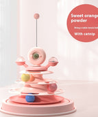 Sweet Orange Pink Table Tennis