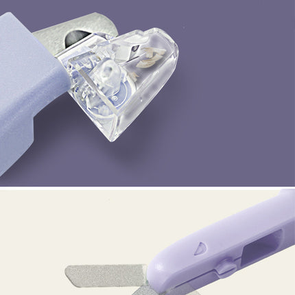 New Pet Nail Clippers with LED Light for Cats & Small Dogs – Stainless Steel Blade & ABS Handle | Petpexi