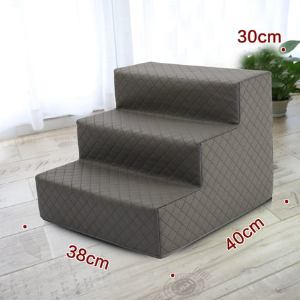 Pet Dog Stairs Climbing Sponge Steps to Bed – Soft & Safe Ladder for Dogs