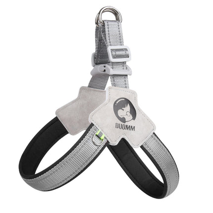 New Dog Breast Strap Saddle Harness – Breathable Reflective Suspenders with Hand Holding Rope | Petpexi