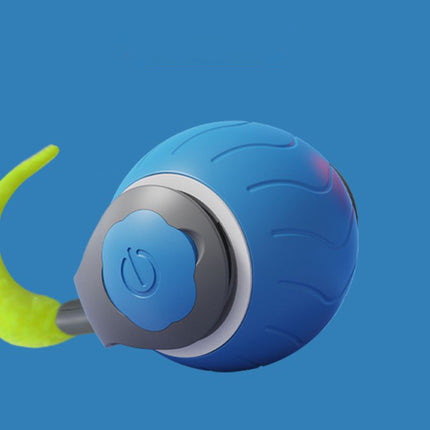Speedy Tail Interactive Cat Toy – Dual Speed USB Rechargeable Rolling Ball | Petpexi