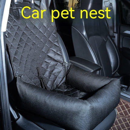 Luxury Pet Car Seat Cover – Rear Backseat Cushion for Dog Travel | PetPexi