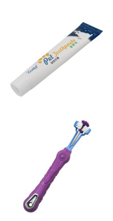 Dog Toothpaste for Cats & Dogs – Vanilla & Beef Flavored Oral Care | Petpexi