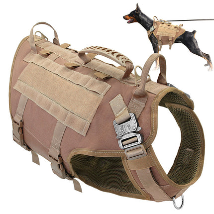 Malinois Large Dog Hand Holding Rope Chest Vest Combat Clothes Leash | Petpexi