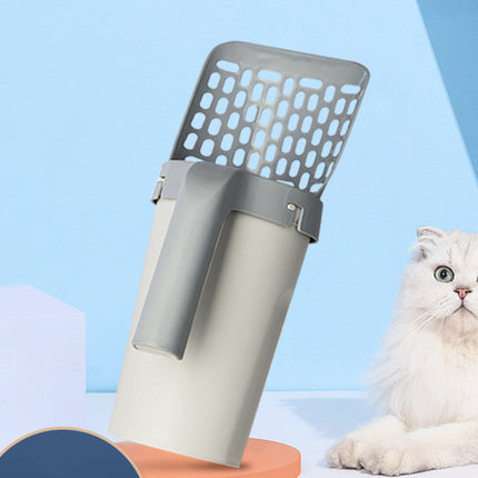 Storage Box Integrated Lazy Cat Litter Shovel Set – Durable & Easy Clean | www.petpexi.com