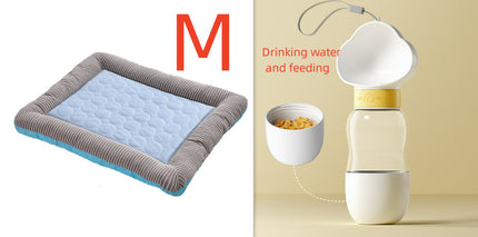 Pet Cooling Pad Bed for Dogs & Cats – Ice Silk Summer Mat | www.PetPexi.com