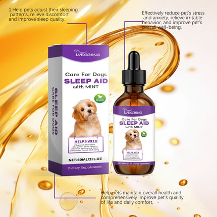 Dog Sleep Care Drops – Natural Sleep Support for Stable Nighttime Rest | Petpexi
