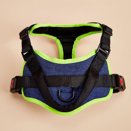 No Pull Dog Harness Reflective Adjustable Soft Padded Pet Vest for All Breeds - petpexi.com