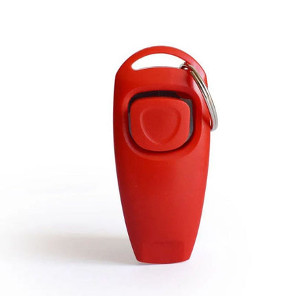 Colorful Combo Dog Training Clicker & Whistle – With Key Ring | PetPexi