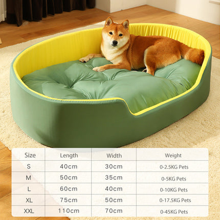 Dog Bed Pet Nest Cat Mat - Sponge, All-Season Stereo Nest, Multiple Sizes & Colors | PetPexi