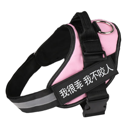 Personalized No Pull Reflective Dog Harness – Adjustable Breathable Vest for All Sizes | Petpexi