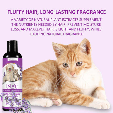 Pet Shampoo 100ml for Dogs | Soothes Skin Itching & Softens Hair | www.petpexi.com