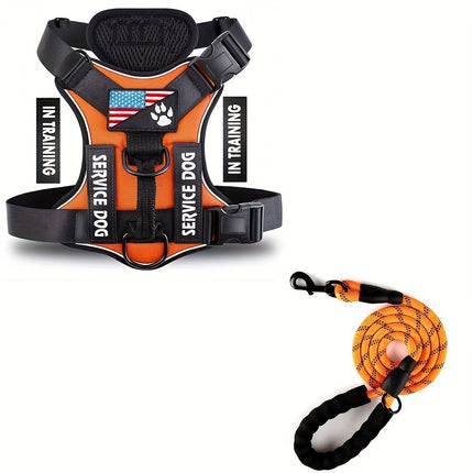 No-Pull Dog Harness & Leash Set – Comfortable, Tangle-Free Walks for All Breeds | Petpexi