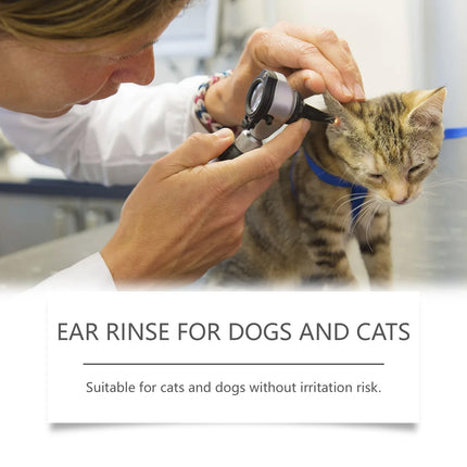 Ear Rinse for Dogs & Cats – Gentle and Effective Ear Cleaner | Petpexi