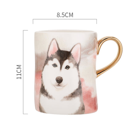Ceramic Dog Mug – Cartoon Style, Premium Quality, Free US Shipping | PetPexi