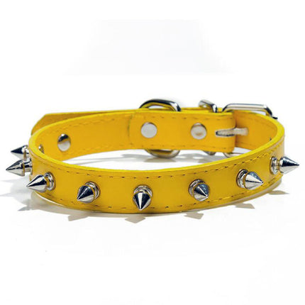 Multicolor PU Leather Dog Collar – Stylish, Durable & Comfortable | Petpexi
