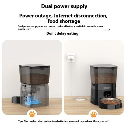 RWSQ-02 2L Automatic Pet Feeder - High-Quality Pet Feeding Machine