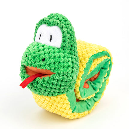 Snake Snuffle Toy for Dogs – Plush Squeaky Puzzle Toy for Boredom & IQ Training | petpexi.com