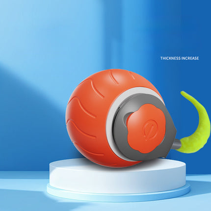 Speedy Tail Interactive Cat Toy – Dual Speed USB Rechargeable Rolling Ball | Petpexi