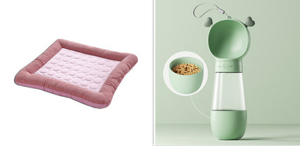 Pet Cooling Pad Bed for Dogs & Cats – Ice Silk Summer Mat | www.PetPexi.com