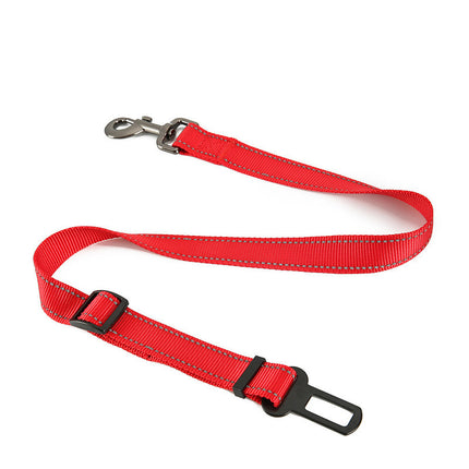 Adjustable Pet Seat Belt with Cushion – Car Safety Buckle for Dogs | PetPexi