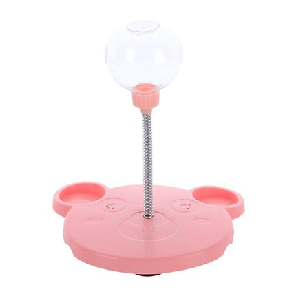 Interactive Pet Feeder Toy for Cats & Small Dogs – Suction Base, Mint Balls & Puzzle Design | petpexi.com
