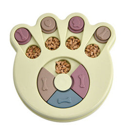 Interactive Dog Puzzle Feeder – Slow Feeding Turntable Toy for IQ Training | petpexi.com