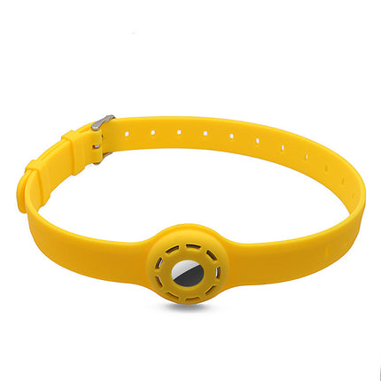 Anti-lost Silicone Airtags Tracker Pet Collar – Durable Armband Style, Multicolor Options