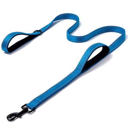 Double Thickened Reflective Nylon Dog Leash – Durable & Safe | Petpexi