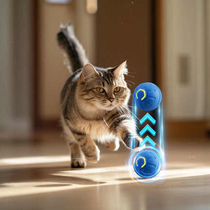 Smart Dog Toy Ball - Interactive USB Rechargeable Pet Toy at PetPexi